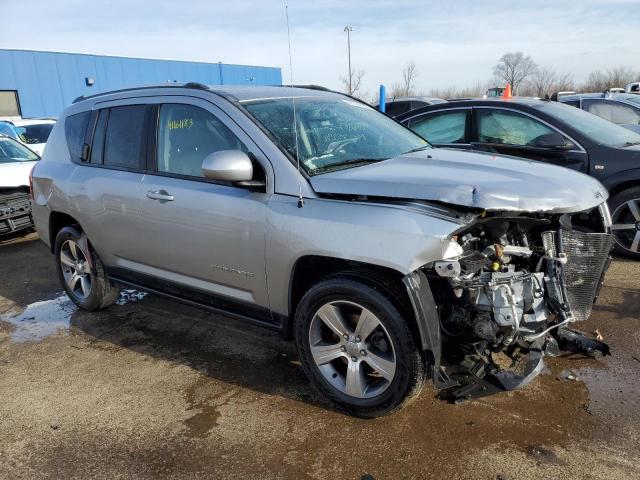 1C4NJDEB5HD101298 - 2017 JEEP COMPASS LATITUDE SILVER photo 4