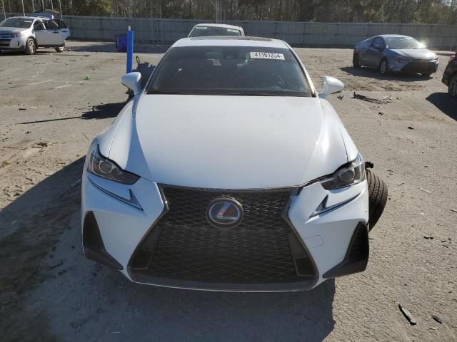 JTHBA1D25K5091505 - 2019 LEXUS IS 300 WHITE photo 5