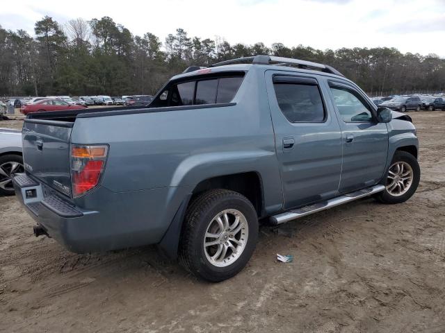 2HJYK16558H535432 - 2008 HONDA RIDGELINE RTL TEAL photo 3