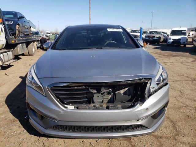 5NPE34AB9FH072217 - 2015 HYUNDAI SONATA SPORT SILVER photo 5