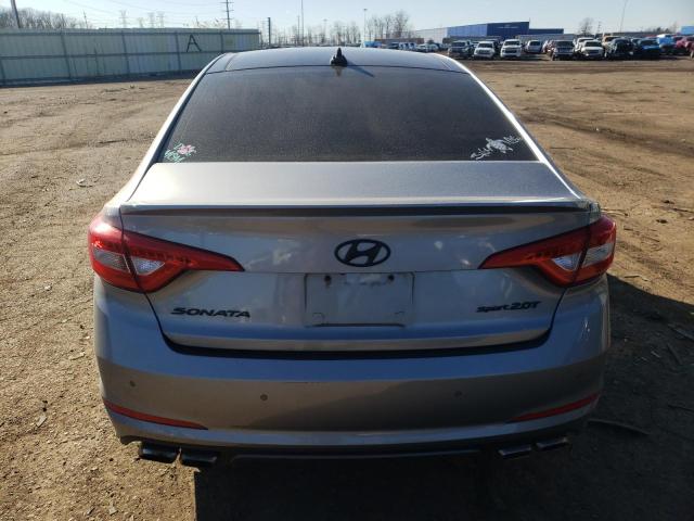 5NPE34AB9FH072217 - 2015 HYUNDAI SONATA SPORT SILVER photo 6