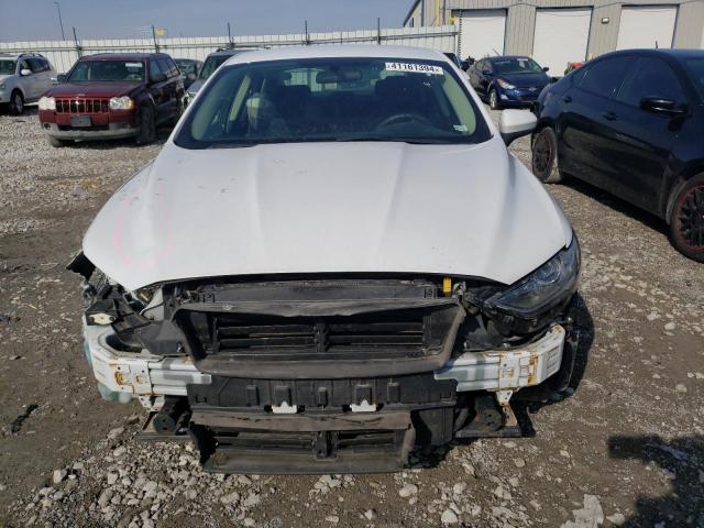 3FA6P0LU4HR386749 - 2017 FORD FUSION SE HYBRID WHITE photo 5