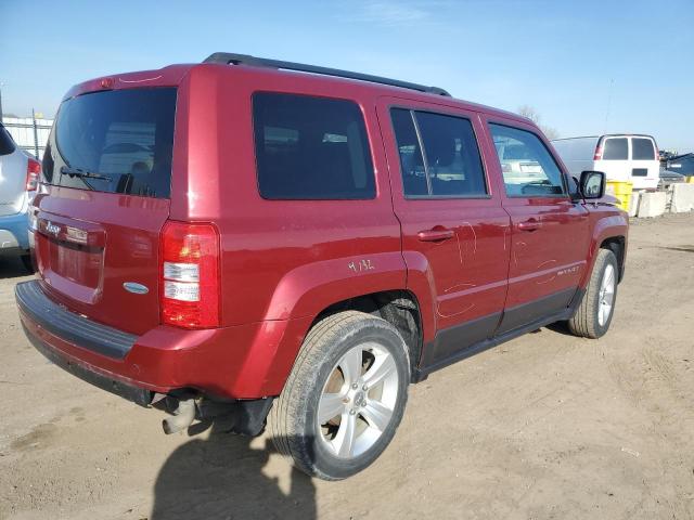 1C4NJPFB0FD380107 - 2015 JEEP PATRIOT LATITUDE RED photo 3