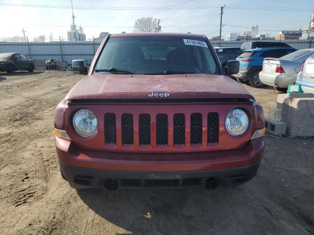 1C4NJPFB0FD380107 - 2015 JEEP PATRIOT LATITUDE RED photo 5