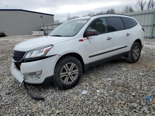 1GNKRFED3HJ262928 - 2017 CHEVROLET TRAVERSE LS WHITE photo 1