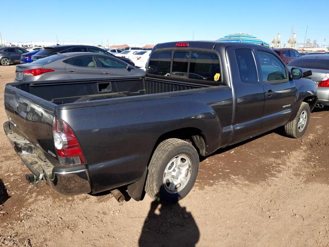 5TFTX4CN8CX021245 - 2012 TOYOTA TACOMA ACCESS CAB გრაფიტი ფოტო 3