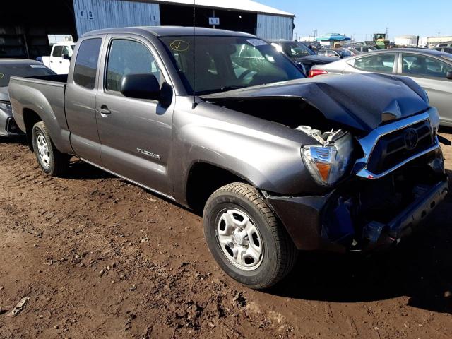 5TFTX4CN8CX021245 - 2012 TOYOTA TACOMA ACCESS CAB გრაფიტი ფოტო 4