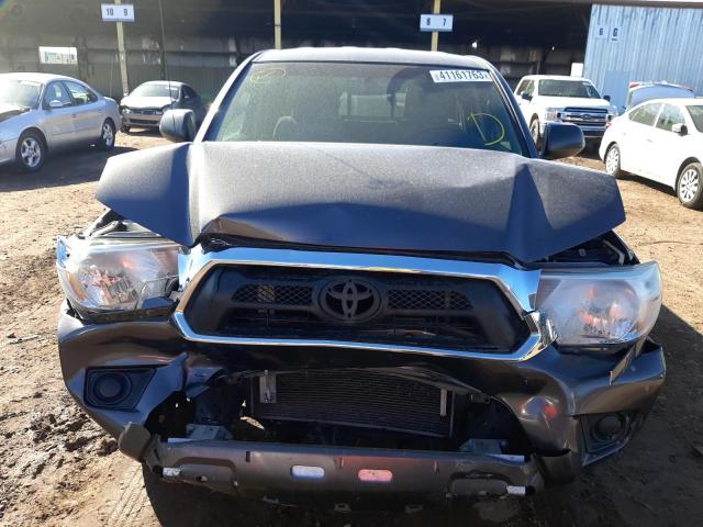 5TFTX4CN8CX021245 - 2012 TOYOTA TACOMA ACCESS CAB გრაფიტი ფოტო 5