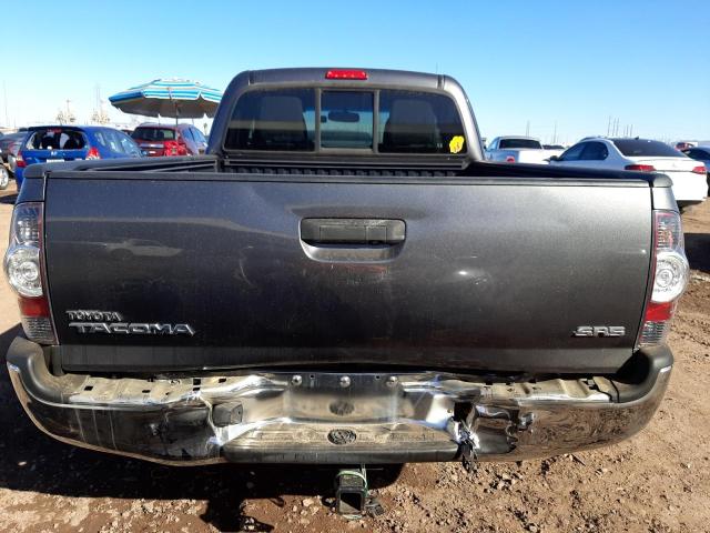 5TFTX4CN8CX021245 - 2012 TOYOTA TACOMA ACCESS CAB გრაფიტი ფოტო 6