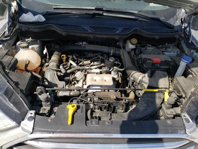 MAJ3P1TE6JC242710 - 2018 FORD ECOSPORT SE SILVER photo 12