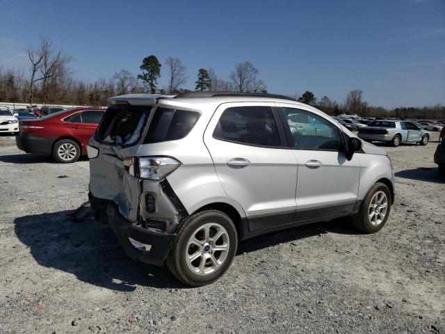 MAJ3P1TE6JC242710 - 2018 FORD ECOSPORT SE SILVER photo 3