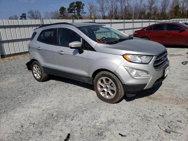 MAJ3P1TE6JC242710 - 2018 FORD ECOSPORT SE SILVER photo 4