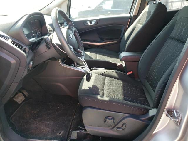 MAJ3P1TE6JC242710 - 2018 FORD ECOSPORT SE SILVER photo 7