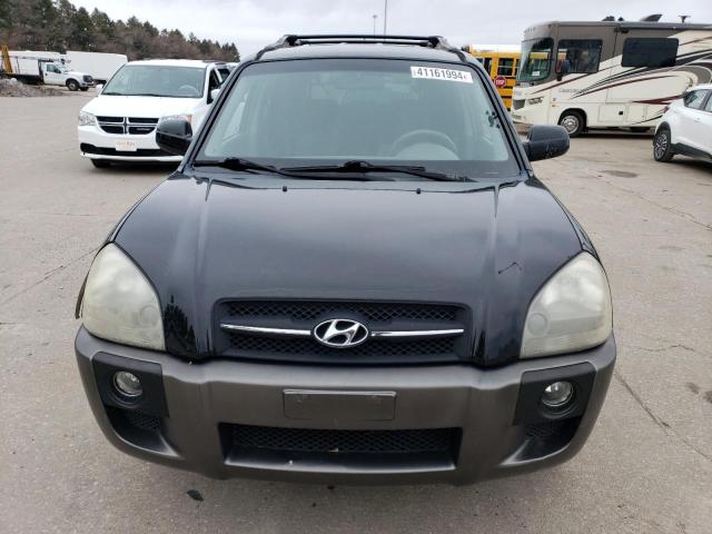 KM8JN12D27U670045 - 2007 HYUNDAI TUCSON SE BLACK photo 5