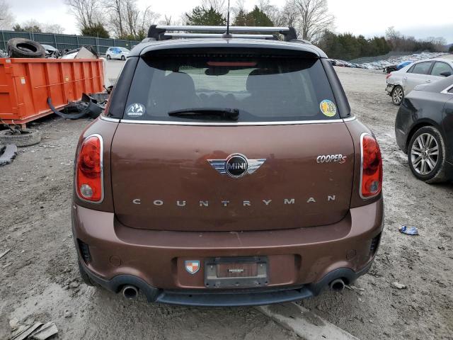 WMWZC5C57DWP33228 - 2013 MINI COOPER S COUNTRYMAN TAN photo 6