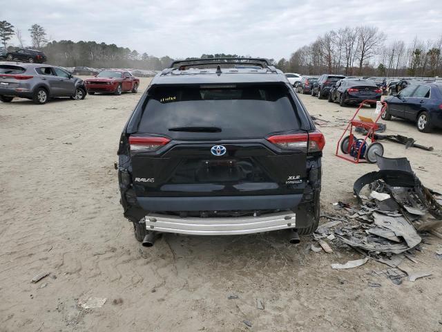 2T3RWRFV3LW091696 - 2020 TOYOTA RAV4 XLE BLACK photo 6