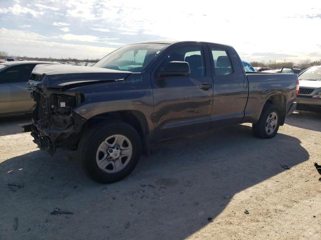 5TFRM5F15EX067880 - 2014 TOYOTA TUNDRA DOUBLE CAB SR/SR5 GRAY photo 1