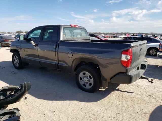 5TFRM5F15EX067880 - 2014 TOYOTA TUNDRA DOUBLE CAB SR/SR5 GRAY photo 2