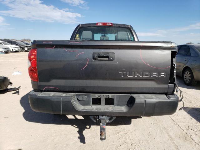 5TFRM5F15EX067880 - 2014 TOYOTA TUNDRA DOUBLE CAB SR/SR5 GRAY photo 6