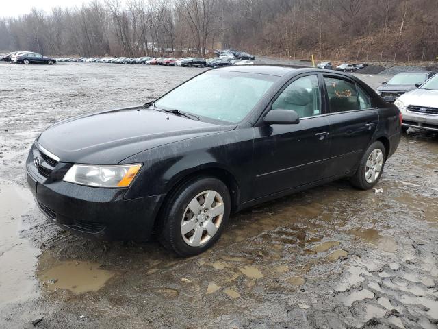 5NPET46C68H342668 - 2008 HYUNDAI SONATA GLS BLACK photo 1