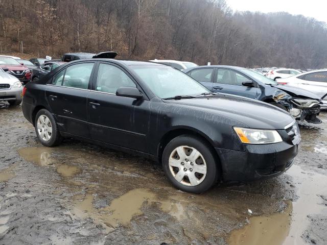 5NPET46C68H342668 - 2008 HYUNDAI SONATA GLS BLACK photo 4