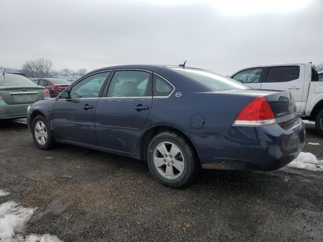 2G1WT58K979219701 - 2007 CHEVROLET IMPALA LT BLUE photo 2