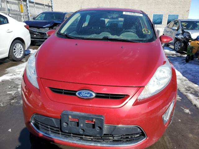 3FADP4FJ5BM143195 - 2011 FORD FIESTA SES RED photo 5