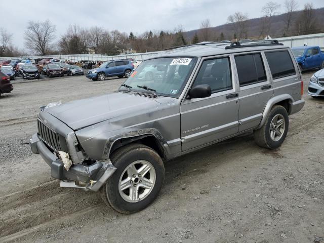 1J4FF58S3YL148580 - 2000 JEEP CHEROKEE CLASSIC GRAY photo 1