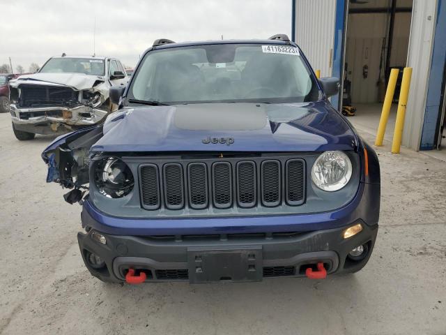 ZACCJBCT7GPD27219 - 2016 JEEP RENEGADE TRAILHAWK BLUE photo 5