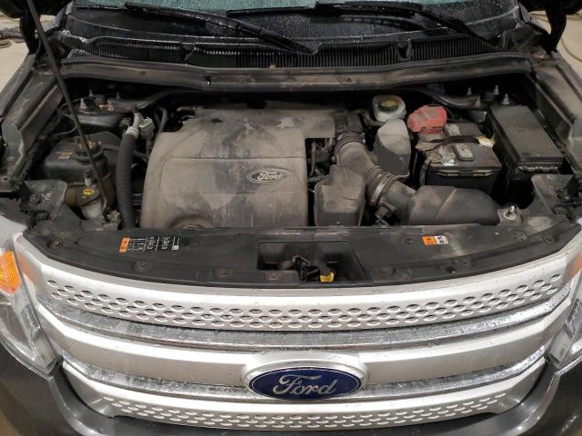 1FM5K8D81FGB70362 - 2015 FORD EXPLORER XLT CHARCOAL photo 11