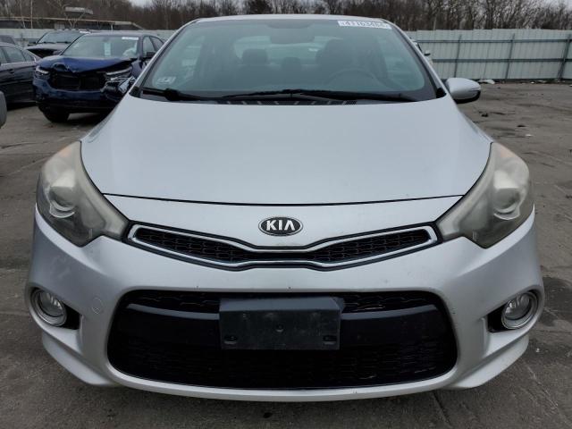 KNAFX6A83E5216204 - 2014 KIA FORTE EX SILVER photo 5