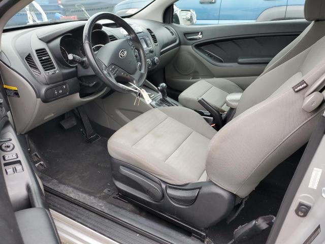 KNAFX6A83E5216204 - 2014 KIA FORTE EX SILVER photo 7