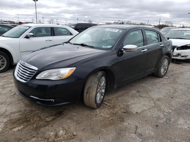 1C3BC2FB7BN609990 - 2011 CHRYSLER 200 LIMITED BLACK photo 1