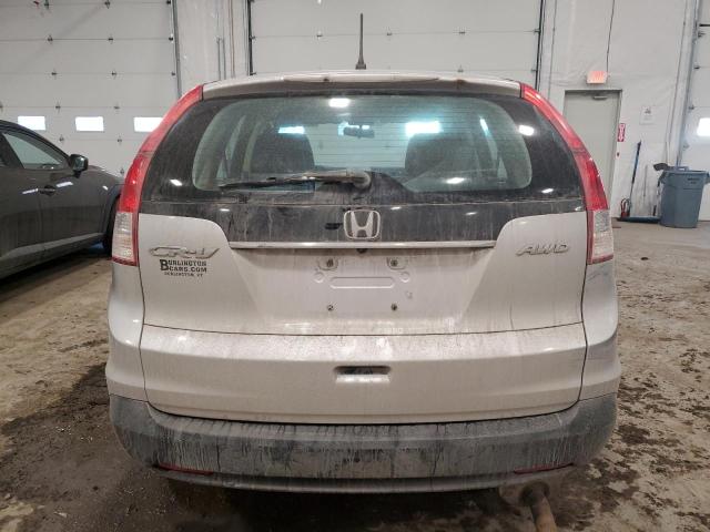 2HKRM4H3XDH639626 - 2013 HONDA CR-V LX SILVER photo 6