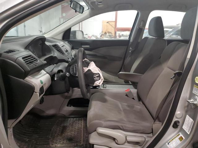 2HKRM4H3XDH639626 - 2013 HONDA CR-V LX SILVER photo 7