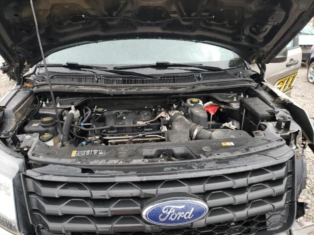 1FM5K8AR3HGA13027 - 2017 FORD EXPLORER POLICE INTERCEPTOR TAN photo 11