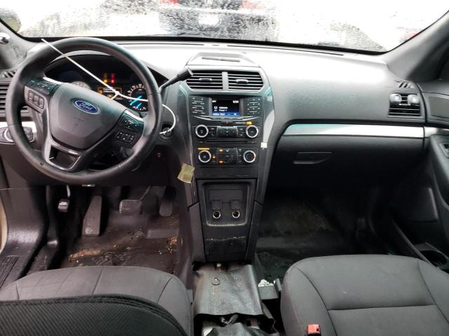 1FM5K8AR3HGA13027 - 2017 FORD EXPLORER POLICE INTERCEPTOR TAN photo 8