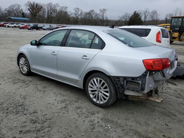 3VWL17AJ3EM376512 - 2014 VOLKSWAGEN JETTA SEL SILVER photo 2