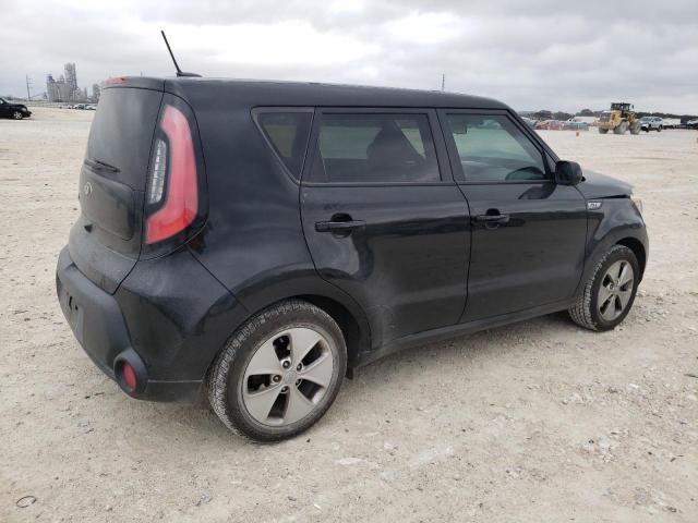 KNDJN2A21F7234570 - 2015 KIA SOUL BLACK photo 3