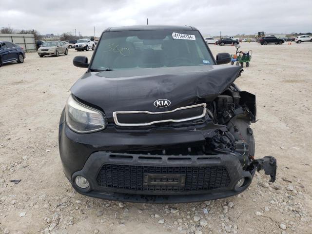 KNDJN2A21F7234570 - 2015 KIA SOUL BLACK photo 5