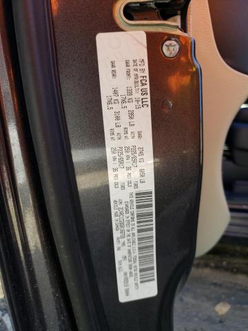 2C4RC1CG9GR166739 - 2016 CHRYSLER TOWN & COU TOURING L GRAY photo 13