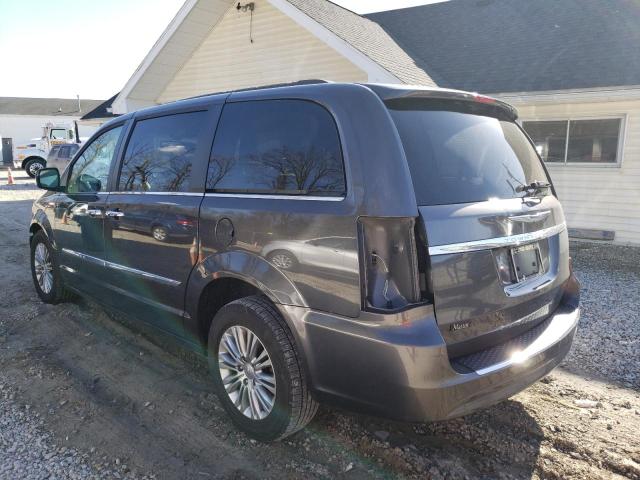 2C4RC1CG9GR166739 - 2016 CHRYSLER TOWN & COU TOURING L GRAY photo 2