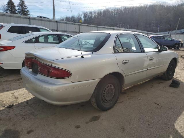 2G4WS52J941207614 - 2004 BUICK CENTURY CUSTOM SILVER photo 3