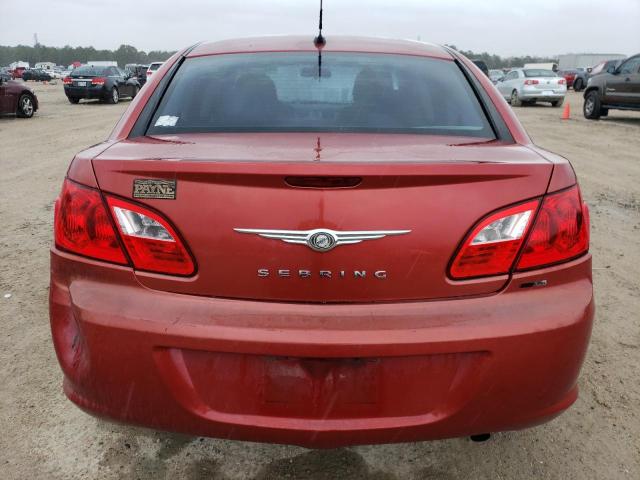 1C3CC4FB3AN230015 - 2010 CHRYSLER SEBRING TOURING RED photo 6