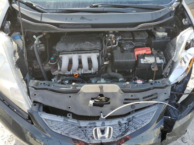 JHMGE88489S055334 - 2009 HONDA FIT SPORT BLACK photo 11