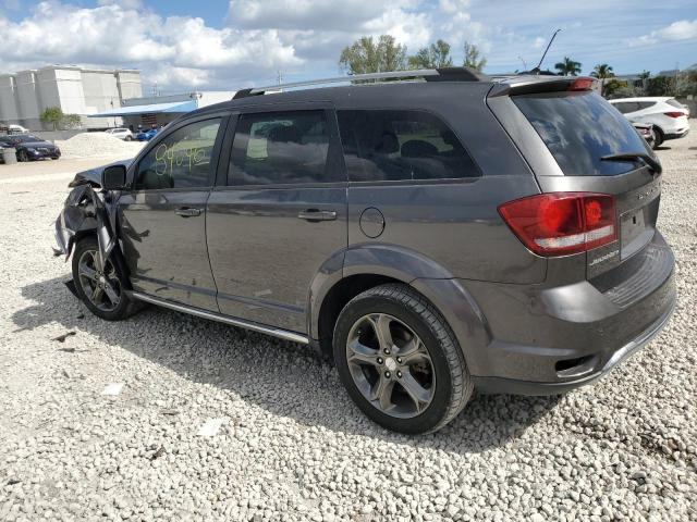 3C4PDCGG7FT584481 - 2015 DODGE JOURNEY CROSSROAD GRAY photo 2