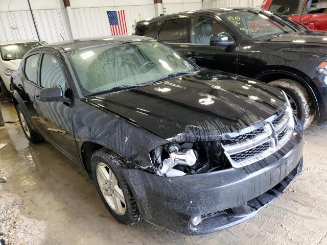 1C3CDZCB2DN554673 - 2013 DODGE AVENGER SXT BLACK photo 4