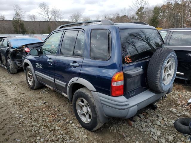 2CNBJ734236927523 - 2003 CHEVROLET TRACKER ZR2 BLUE photo 2