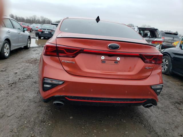 3KPF44AC2LE213817 - 2020 KIA FORTE GT ORANGE photo 6