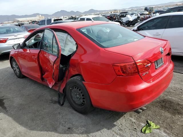 3VW2K7AJXEM208827 - 2014 VOLKSWAGEN JETTA BASE Qırmızı foto 2